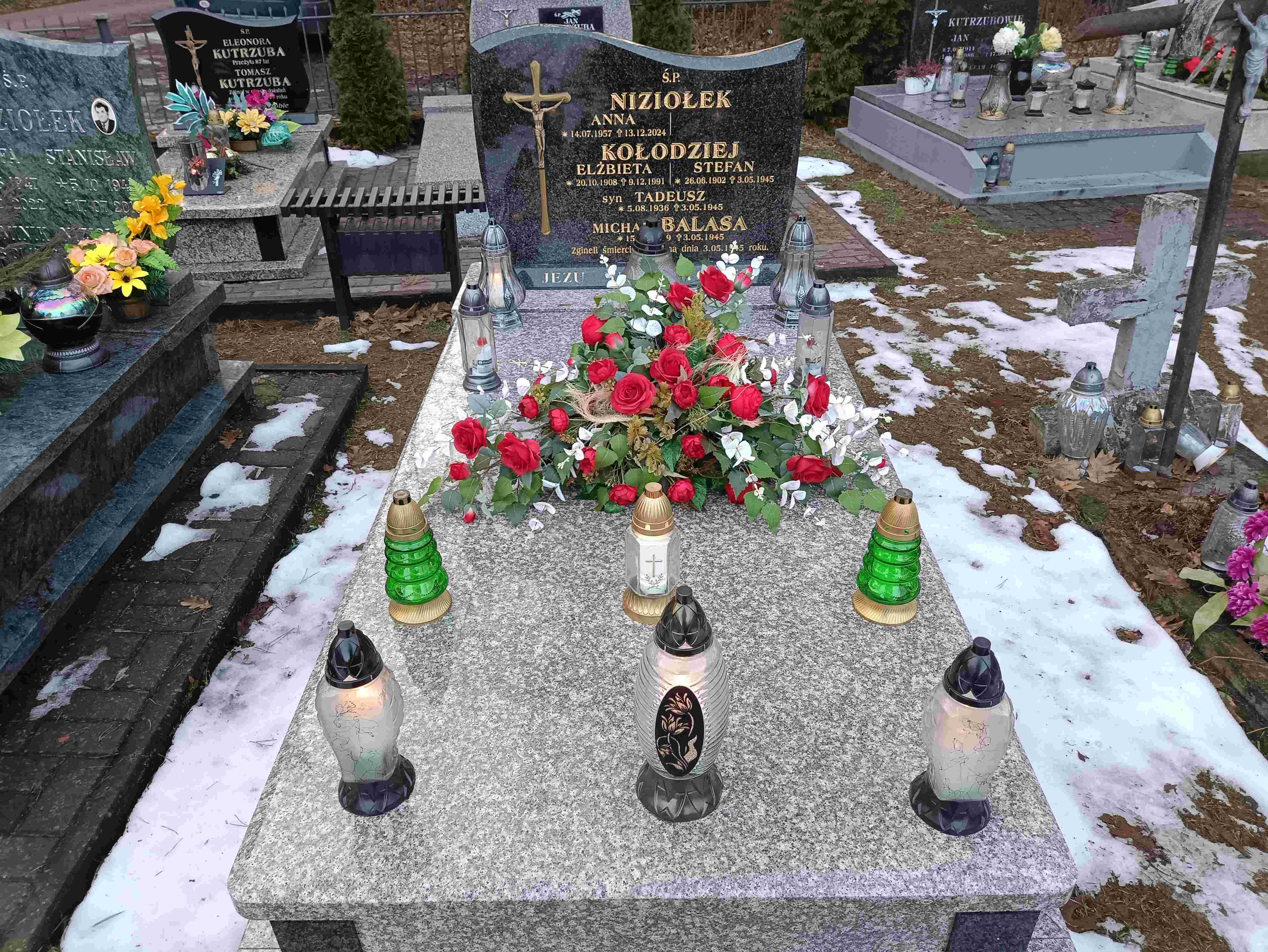 Grób Anna Niziołek